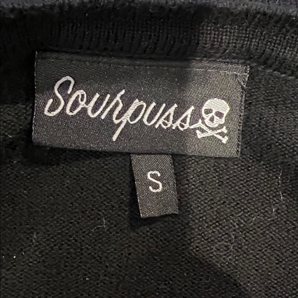 Sourpuss Johnny Cash Retro 50’s Cardigan - Picture 5 of 6